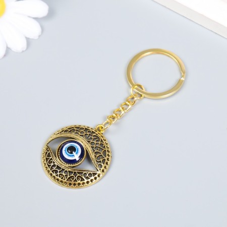 Keychain Metal Eye "Eye from the evil eye" MIX 3.3x0.2x3.5 cm-2