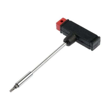 A screwdriver with a set of bit and a scrap head, a T-shaped holder, 21 subject-2