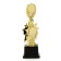 Cup 192, award figure, gold, plastic stand, 23 x 9 x 7.5 cm