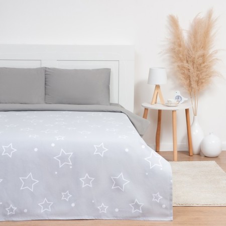 Cover Ethel Grey Star, 150*215 cm, 100% cotton