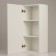 Bathroom hinged cabinet, two shelves 36 x 24 x 80 cm