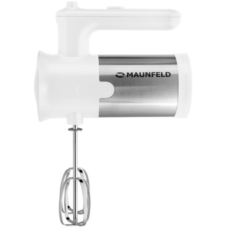 Mixer Maunfeld MF-321WH, manual, 300 watts, 5 speeds, 4 nozzles, white-2