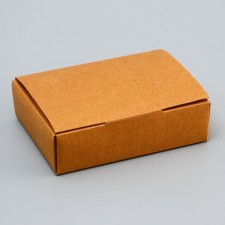 Box for 6 sweets, 13.7 x 9.85 x 3.85 cm. Confectionery packaging