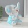 Pigger "Elephant" Blue, height 19 cm, width 15 cm, length 13 cm