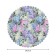 The tablecloth “Love spring”, round, Saten, d = 150 cm
