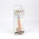 Massage for the face and neckline, with spikes, 15.5 × 4.6 cm, beige color