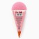 Бомбочка для ванны, 130 г, аромат клубничного пломбира, BEAUTY FOX