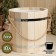 Bucket of linden, 10l, plastic insert, handle-river
