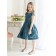 Dress "Louise", height 116 cm, dark isomed color