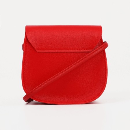 Baby bag on magnet, long belt, red color-1