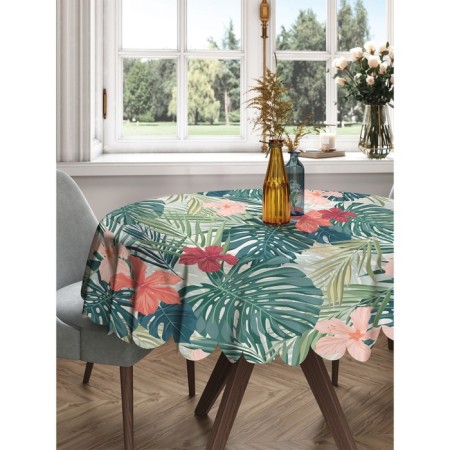 Photo scatter round, size 150x150 cm, Saten
