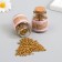 12/0 round beads in the bottle "Gold" 2x20 g set 2 pcs