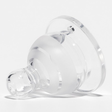 A nipple for a bottle, +0Mes., Slow flow, classic throat 35mm.-3