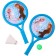 Gaming set, rackets, a waxy and a ball, a cold heart