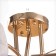 Bunt chandelier 3x60W E27 gold