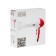 Hoodhelper HD-1601, 1600 W, 2 speeds, 2 temperature conditions, white-pink