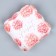 Cookie box, confectionery packaging with PVC lid, Present, 10.5 x 10.5 x 3 cm