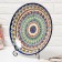 Largan Rishtan ceramics "Patterns", 31 cm, blue
