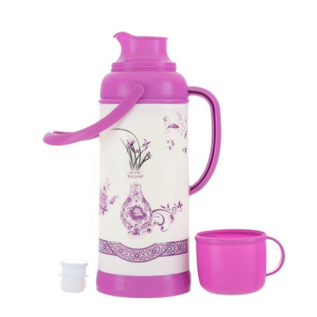 Thermos 2 l, with a glass flask 18 x 39 cm, purple-2