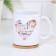 Sublimation mug "You are the most native mother", with application