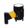 Cassette with an exhaust ribbon - 180 cm, height - 11 cm, width - 48 mm, yellow/black