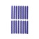 Candles for the cake, purple, 16 pcs., 6.5 x 0.5 cm
