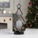 LED figure "Fleet in a Christmas tree" 15 × 32 × 11 cm, metal, AAX3 batteries (not complete), glow warm white