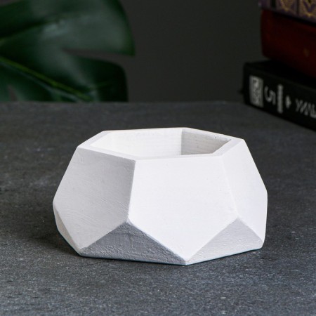 Figure Kashpo "hexagon" 11.5x11.5x5.5cm-1