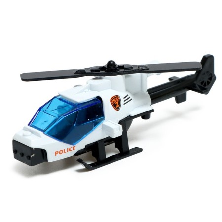 Helicopter "Super", metal, inertial, Mix color, in a bag-3