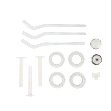 A set for connecting the radiator "STM" thermo Carmkt34, 1 " / 3/4", with three brackets-1