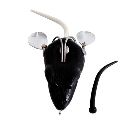 Namazu Mouse-Namazu Mouse with petals, 76 mm, 26 g, color 15, double yr hoks bn #2-3