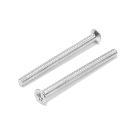 Screw, secret, galvanized, Din965, M5x60 mm, 200