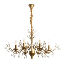 Camila chandelier 8he14 40W Brass 84x84x100 cm