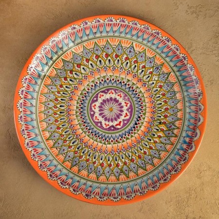 Largan Rishtan ceramics "Patterns", 41 cm, mix-5