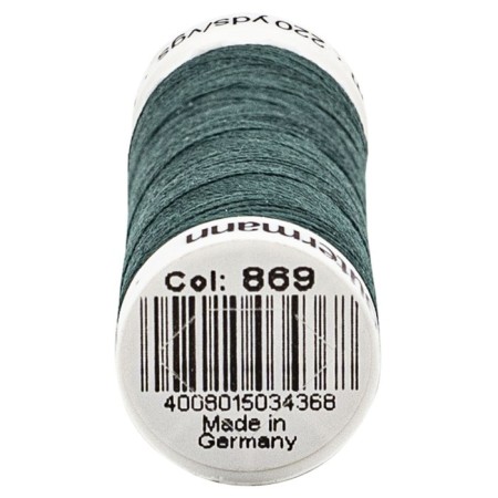 SEW-HALL thread for all materials, 200 m, 748277 (869 deep blue-green)-2