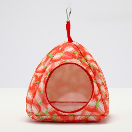 Suspending house-pyramid "Strawberry", 14 x 14 x 14 cm-1