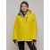 Ski jacket female, size 46, yellow color