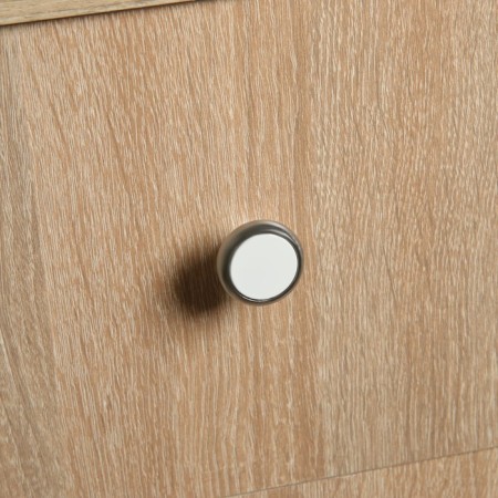 Handle button tundra RK101, color chrome with a white insert-5