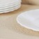Set of cake plates Luminarc Trianon, D = 16 cm, glass -ceramic, 6 pcs, white color