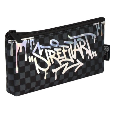 Penal soft, 1 compartment, 90 x 190 x 15 mm, voluminous, punk Phoenix Gray 64963
