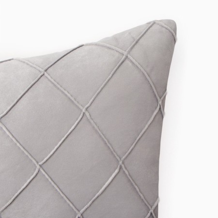 Pillow Ethel "Solo" 30*50 cm, cell, velor-1