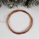 Garland "thread" 5 m Rosa, IP20, copper thread, 50 LED, white glow, USB