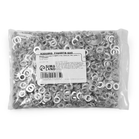 Washer Tundra Krep, flat, DIN125, galvanized, M6, 1 kg-4