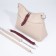 Bag-bag, lightning department, 3 outer pockets, long belt, beige/burgundy color