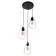 Economic light "Arten" 3x40W E27 black 38x38x84 cm.