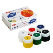 Acrylic paint, set of 6 colors x 15 ml, 