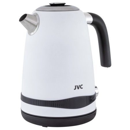 Teapots JVC JK-KE1730, metal, 1.7 l, 2200 watts, white-1