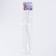 Hairpin strand with a Christmas pearl "The dearest", for the New Year, 7 x 6.4 cm