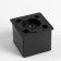 Square support 50x50, black