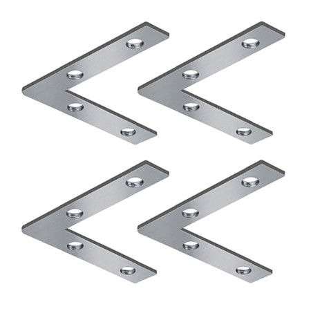 Corner Connector for the Arte Lamp Linea-Acessories A484405L, 0.9x5 cm, gray